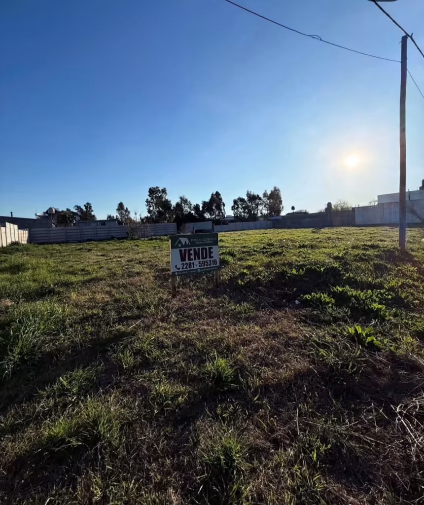 TERRENO SOBRE AVENIDA EN VENTA